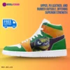 Teenage Mutant Ninja Turtles Inspired High Top Leather Sneakers for Kids/Youth Cool Kiddo 36