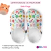 Personalized Squishmallows Clogs Shoes, Girls Clogs Shoes, Funny Crocs Clogs, Crocband Cool Kiddo 32