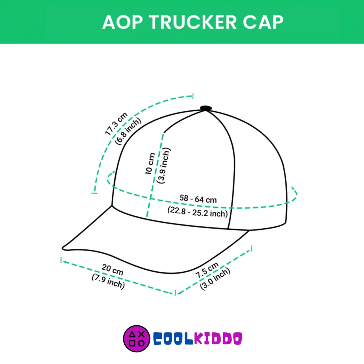 Personalized Poppy Playtime TCP Trucker Cap Cool Kiddo 18