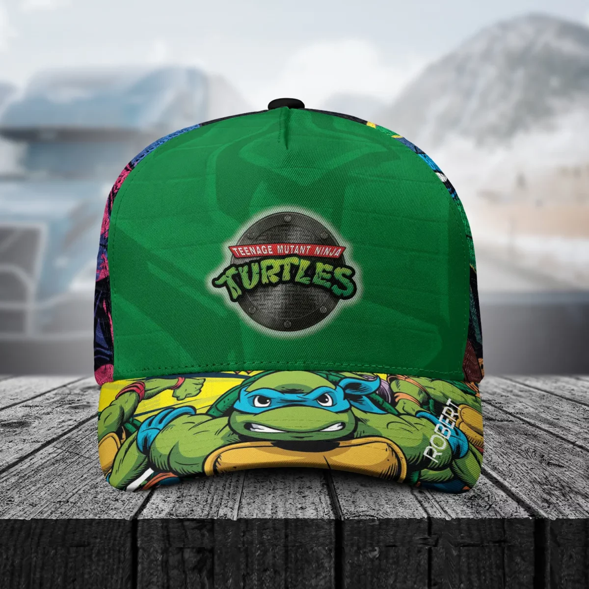 Teenage Ninja Turtles Inspired Trucker Cap Kids/Youth Cool Kiddo 12