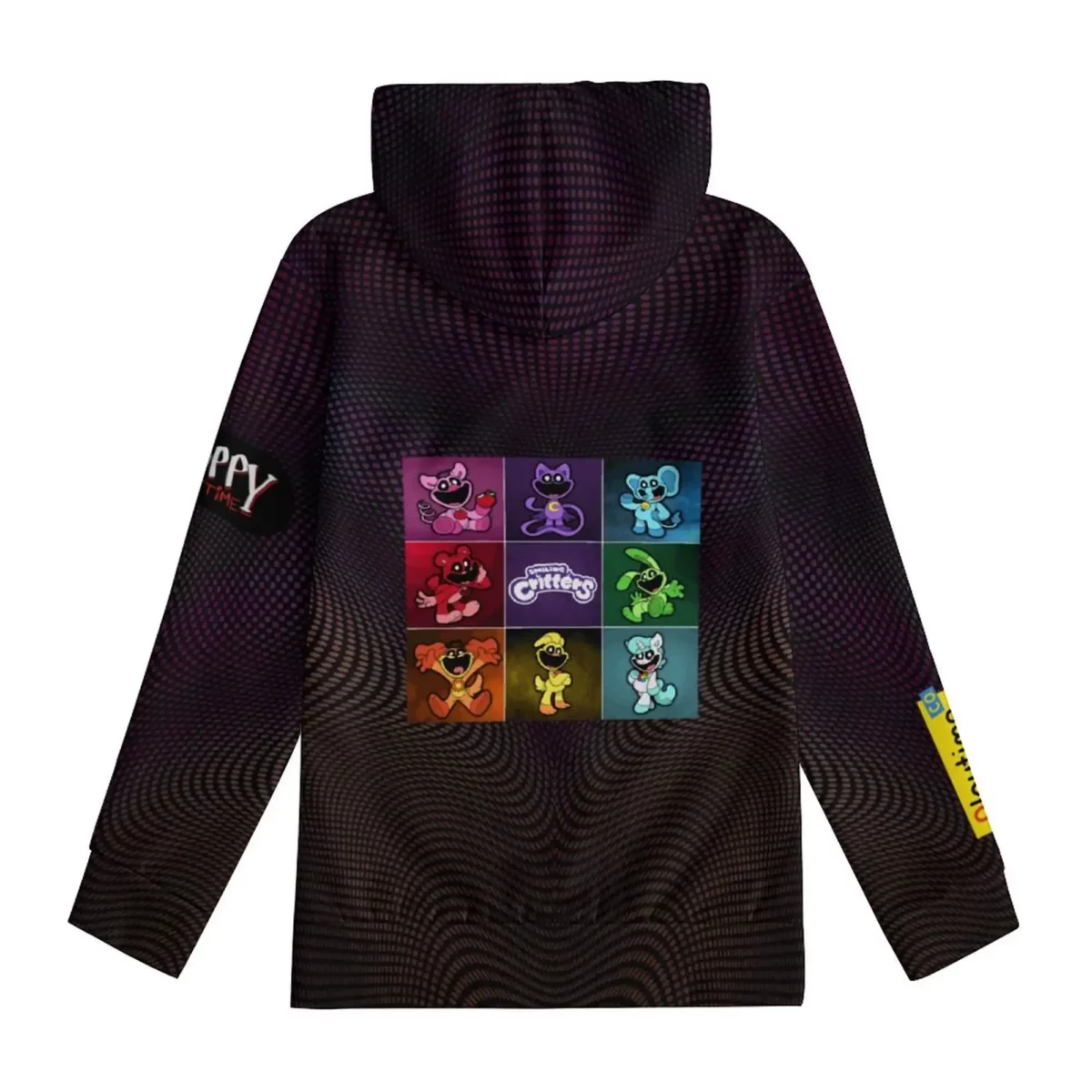 Smiling Critters Playtime Catnap Video Game Hoodie - Cozy and Cool Kids' Sweater ??