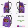 Smiling Critters Poppy Playtime Characters Three Sizes Backpack - Kids and Youth Book Bag