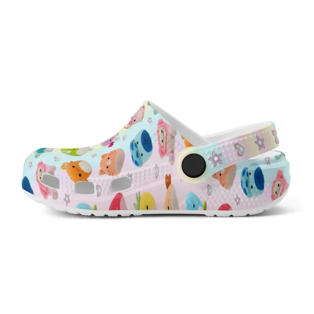 Personalized Squishmallows Clogs Shoes, Girls Clogs Shoes, Funny Crocs Clogs, Crocband