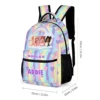 Personalized Pastel Colors, Hearted Roblox Girls Backpack Customizable name Cool Kiddo 28