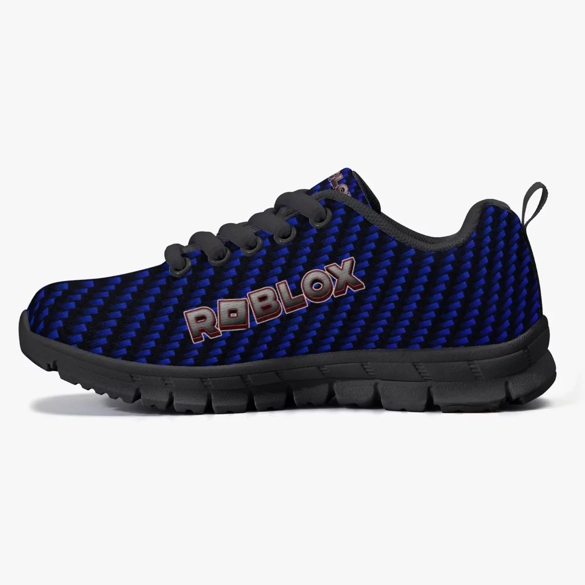 Personalized Roblox Video Game Blue Shoes for Boys Lightweight Mesh Blue Sneakers Cool Kiddo 14