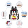 Mickey Mouse Personalized Transparent Backpack – 17 Inches Clear Book Bag Cool Kiddo 28
