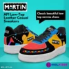 Custom Martin Lawrence Show Low-Top Leather Sneakers – 90’s TV Show Inspired Character Cool Kiddo 24
