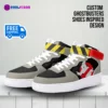 Custom GHOSTBUSTERS Air Force One Style High-Top Leather Sneakers – Casual Shoes for Youth/Adults Cool Kiddo 22