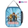 Personalized Roblox Blue Book Bag for Kids – Three-Piece Set: Backpack, Lunch Bag, and Pencil Case Cool Kiddo 34