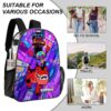 Personalized Moon Girl and The Devil Dinosaur Clear Backpack  – Transparent Bag 17-inch 2024 New Cool Kiddo 34
