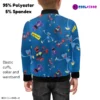 Kids’ Poppy Playtime Bomber Jacket with Pockets – All Over Print – Spring/Autumn Wear 🎮🍂 Cool Kiddo 20
