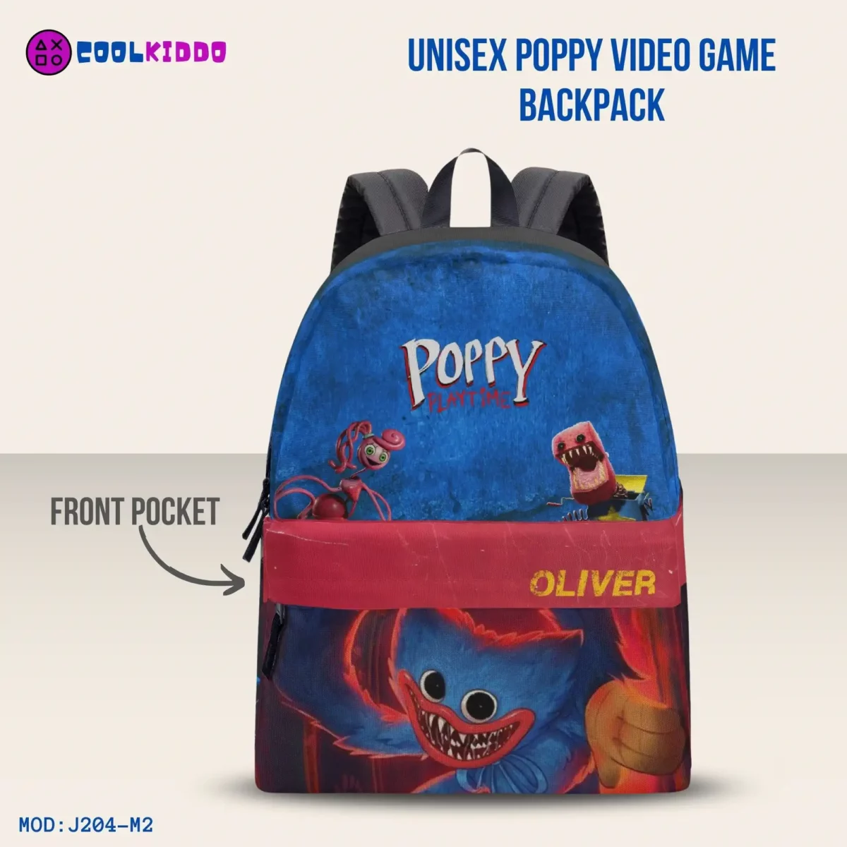 Poppy Playtime Videogame Inspired Bag – Ideal for School, Travel, and Sports Essentials, Three Sizes Cool Kiddo 12