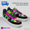 Custom Fresh Prince of Bel-Air AF1 Low-Top Leather Sneakers, Casual Shoes for any season. 90’s TV Show Inspired Cool Kiddo 26