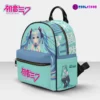 Hatsune Miku Anime Style Mini Leather Backpack For Girls/Youth | School Book Bag Cool Kiddo 26