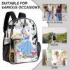 Personalized Disney’s Cinderella – Transparent Bag 17-inch 2024 New Clear Backpack Cool Kiddo 36