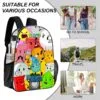 Personalized Battle for Dream Island Clear Backpack- Transparent Book Bag 17-inch 2024 New Cool Kiddo 34