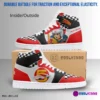 Custom Speed Racer Character High-Top Leather Sneakers Cool Kiddo 30