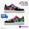 Custom Fresh Prince of Bel-Air AF1 Low-Top Leather Sneakers, Casual Shoes for any season. 90’s TV Show Inspired Cool Kiddo 36