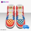 Personalized Name The Amazing Digital Circus Inspired High-Top Shoes, Leather Sneakers for Kids Cool Kiddo 34