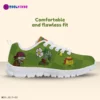 Personalized Plants vs Zombies Video Game Inspired Athletic Shoes for Kids/Youth Lightweight Mesh Sneakers Cool Kiddo 30