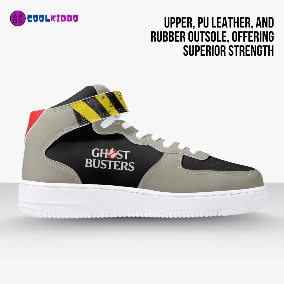 Custom GHOSTBUSTERS Air Force One Style High-Top Leather Sneakers – Casual Shoes for Youth/Adults Cool Kiddo 14
