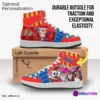 Personalized Name The Amazing Digital Circus Inspired High-Top Shoes, Leather Sneakers for Kids Cool Kiddo 36