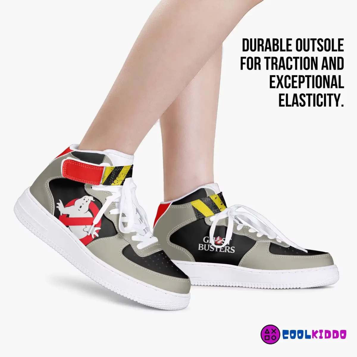 Custom GHOSTBUSTERS Air Force One Style High-Top Leather Sneakers – Casual Shoes for Youth/Adults Cool Kiddo 16