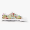 Personalized Squishmallows Food Canvas Low-Top Sneakers for kids. Colorful Casual Shoes Cool Kiddo 34