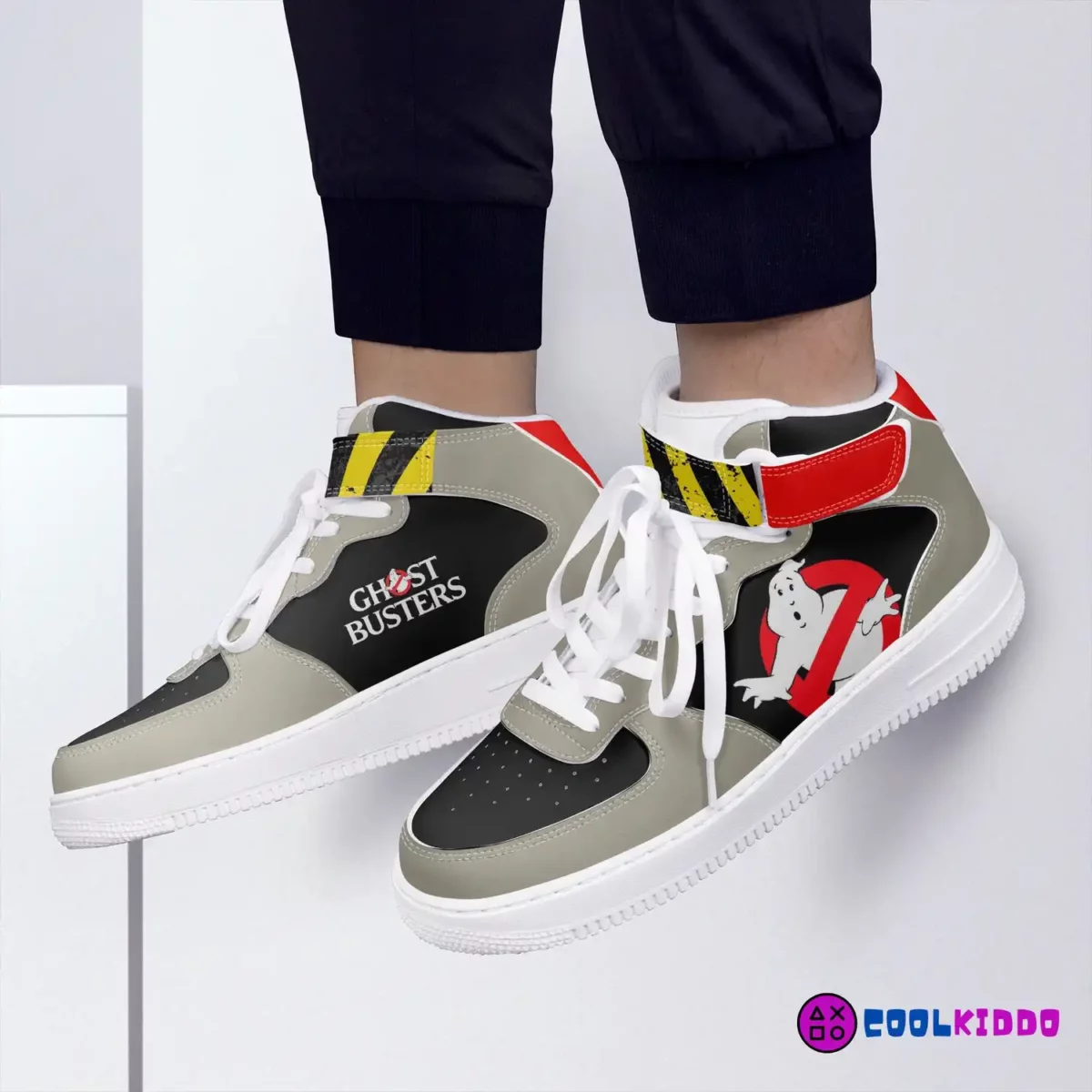 Custom GHOSTBUSTERS Air Force One Style High-Top Leather Sneakers – Casual Shoes for Youth/Adults Cool Kiddo 20