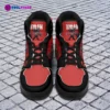 Custom Speaker Man Skibidi Toilet High-Top Leather Black and Red Street Shoes Cool Kiddo 30