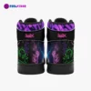 Jinx Character from ARCANE LoL High-Top Leather Sneakers, Unisex Casual Shoes for any season Cool Kiddo 36