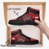 Custom Speaker Man Skibidi Toilet High-Top Leather Black and Red Street Shoes Cool Kiddo 32