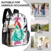 Personalized Disney’s Princess Ariel – Transparent Bag 17-inch 2024 New Clear Backpack Cool Kiddo 34