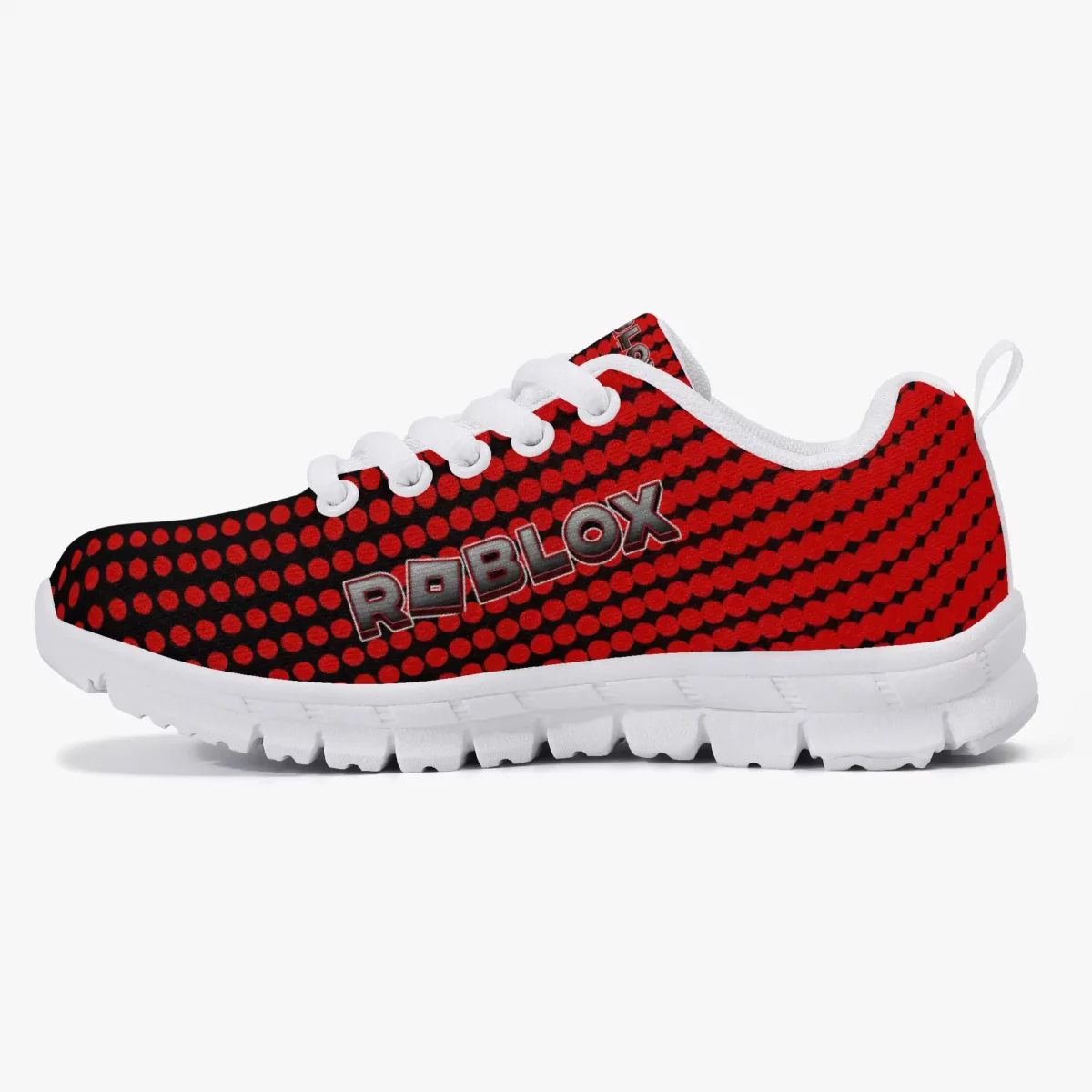 Personalized Roblox Video Game Red Shoes for Boys Lightweight Mesh Blue Sneakers Cool Kiddo 22