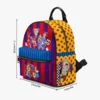 The Amazing Digital Circus Mini Leather Backpack - Pomni and friends print