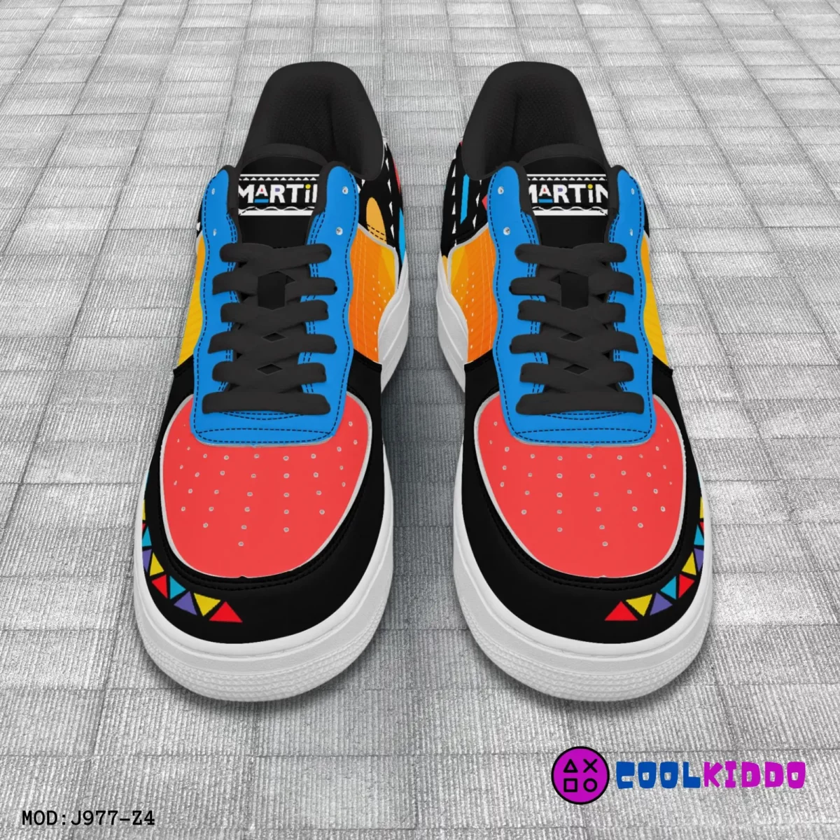 Custom Martin Lawrence Show Low-Top Leather Sneakers – 90’s TV Show Inspired Character Cool Kiddo 22