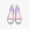 Roblox Girls Personalized High-Top Sneakers for Children – Pink and Purple geometric background Cool Kiddo 32