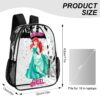 Personalized Disney’s Princess Ariel – Transparent Bag 17-inch 2024 New Clear Backpack Cool Kiddo 30