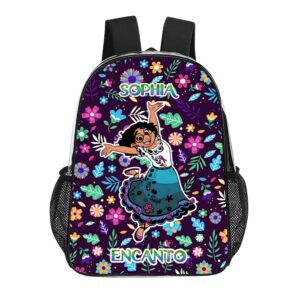 Personalized Disney’s Encanto Character – Transparent Bag 17 inch 2024 New Clear Backpack Cool Kiddo