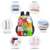 Personalized Battle for Dream Island Clear Backpack- Transparent Book Bag 17-inch 2024 New Cool Kiddo 36