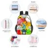 Personalized Battle for Dream Island Clear Backpack- Transparent Book Bag 17-inch 2024 New Cool Kiddo 36