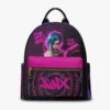 Jinx Character LoL Art Graffiti Style Mini Leather Backpack for Girls/Youth Cool Kiddo 42