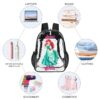 Personalized Disney’s Princess Ariel – Transparent Bag 17-inch 2024 New Clear Backpack Cool Kiddo 26