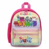 Personalized Number Blocks Children’s School Bag – Pink Toddlers Backpack Cool Kiddo 20