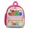 Personalized Number Blocks Children’s School Bag – Pink Toddlers Backpack Cool Kiddo