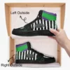 Custom Beetlejuice Movie Inspired High-Top Leather Sneakers, Unisex Casual Shoes for any season Cool Kiddo 40