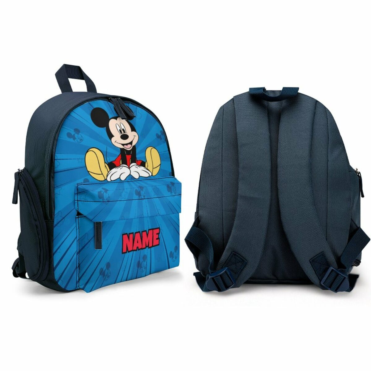 Personalized Mickey Mouse Children’s School Bag – Toddler’s Backpack Cool Kiddo 16