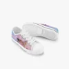 Roblox Girls Personalized Low-Top Sneakers for Children – Pink and Purple geometric background Cool Kiddo 40