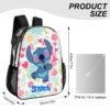 Stitch from Lilo and Stitch Transparent Bag 17-inch 2024 New Clear Backpack Cool Kiddo 28