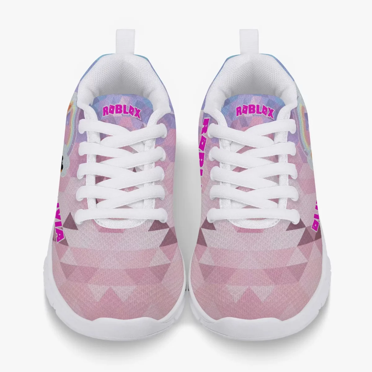 Roblox Girls Personalized Lightweight Mesh Sneakers Inspired by Roblox Girl Video Games Cool Kiddo 24